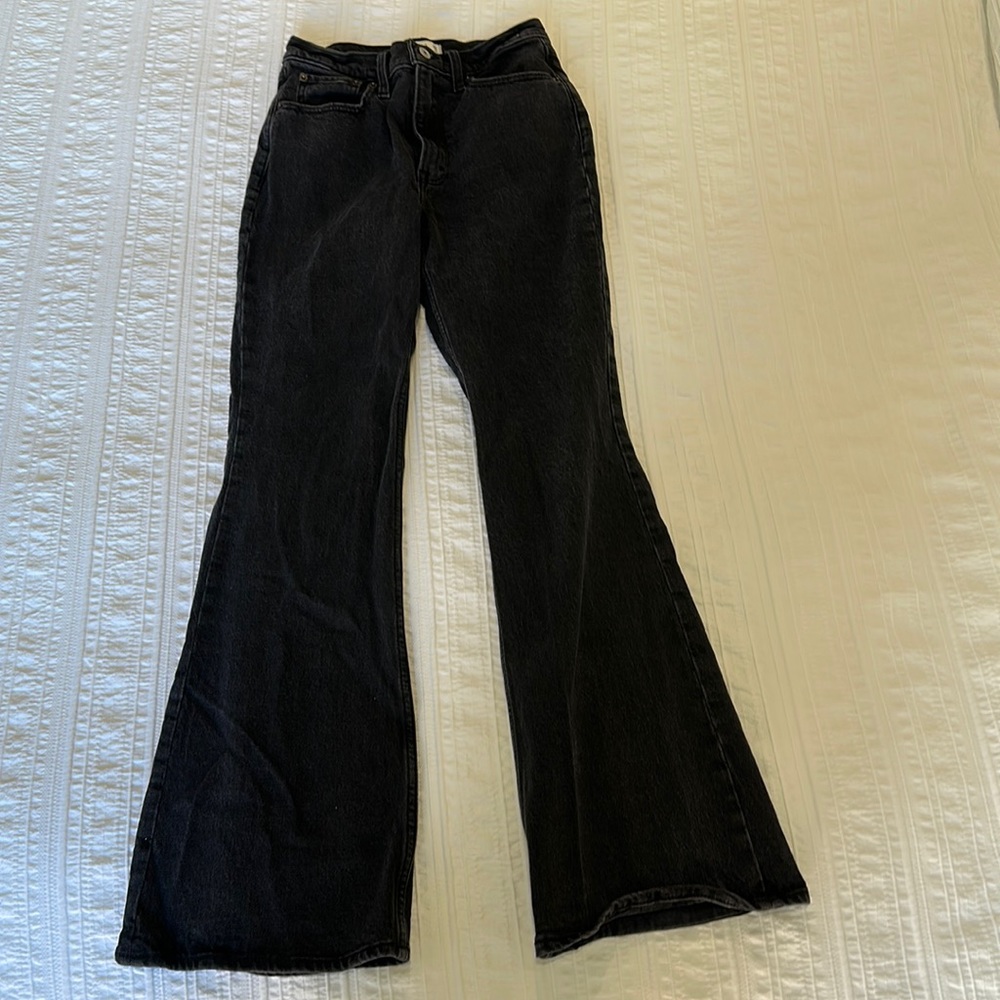 Abercrombie & Fitch Vintage Flare High Rise Jeans